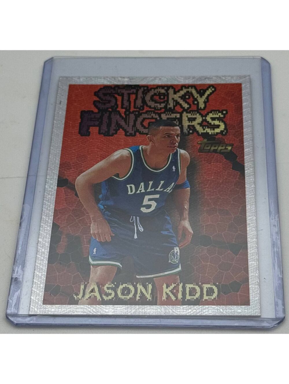 1996-97 Topps Season's Best Sticky Fingers Jason Kidd #19 DALLAS MAVERICKS